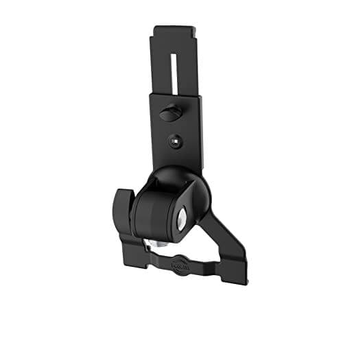 KOENIG & MEYER Tablet PC stativholder \"Biobased\" (spændeområde 155 - 307 mm | 3/8\" & 5/8\" gevind | 360° roterbar | vipbar) - i sort (19766-000-55)