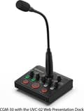 Miniatyrbillede 5 af 7: ROLAND CGM-30 - kondensatormikrofon med XLR-udgang og justerbar svanehals (længde: 30 cm) - i sort (424801)