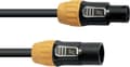 Pikkukuva 1 / 3: Eurolite IP T-Con XLR-liitäntäkaapeli [1x XLR-pistoke - 1x XLR-pistoke] 3 m musta/oranssi (30247754)