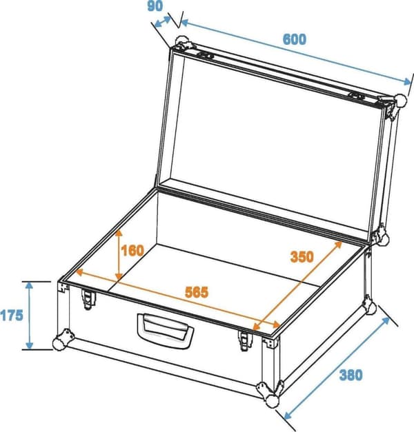 ROADINGER universalfodral Tour Pro svart (30126200)