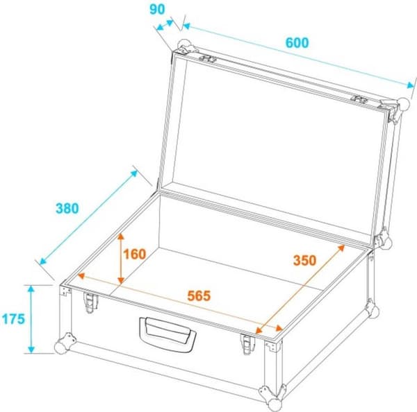 ROADINGER universalfodral Tour Pro svart (30126200)