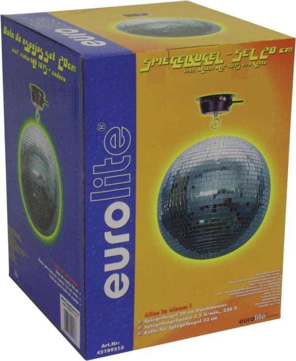 EUROLITE peilipallo 20cm MD-1015 moottorilla (42109215)