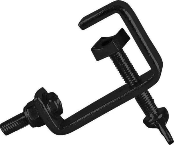 Krog Eurolite TH-25S til 25 mm rør sort egnet (58000451)