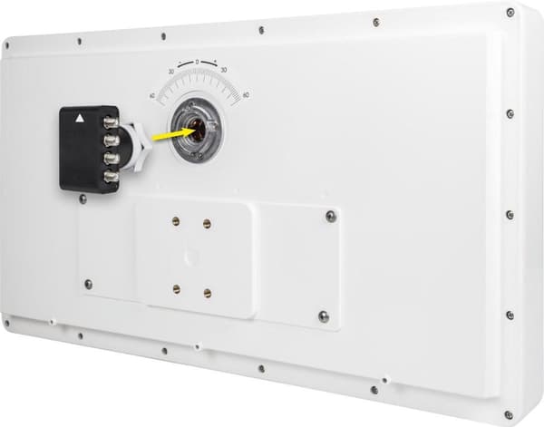 Megasat Profi-Line D4 - antenni - litteä, parabolinen antenni - televisio - 33 dBi (12,75 GHz) - quad LNB - seinäasennus mahdollista, masto, ikkuna