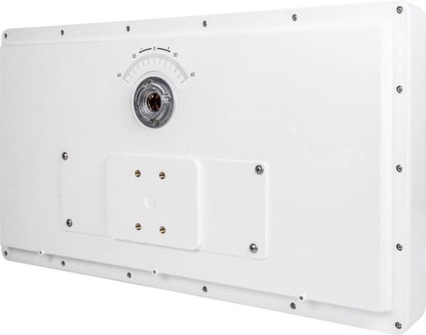 Megasat Profi-Line D4 - antenni - litteä, parabolinen antenni - televisio - 33 dBi (12,75 GHz) - quad LNB - seinäasennus mahdollista, masto, ikkuna