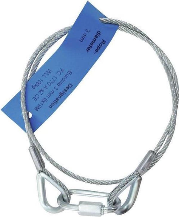 Eurolite sikkerhedsreb AG-5 3x600 mm op til 5 kg (58010360)