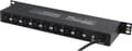 Miniatyrbillede 4 af 4: Eurolite 48,3 cm (19") board 8 x IEC fatninger