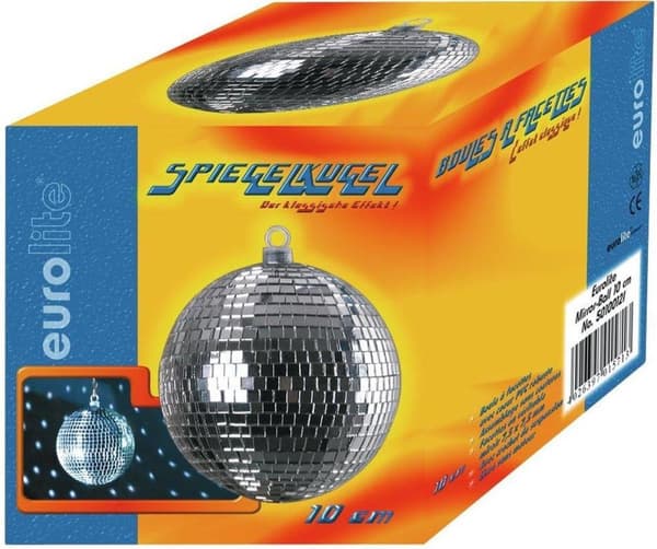 Eurolite Spejlkugle 10 cm flerfarvet (50100130)