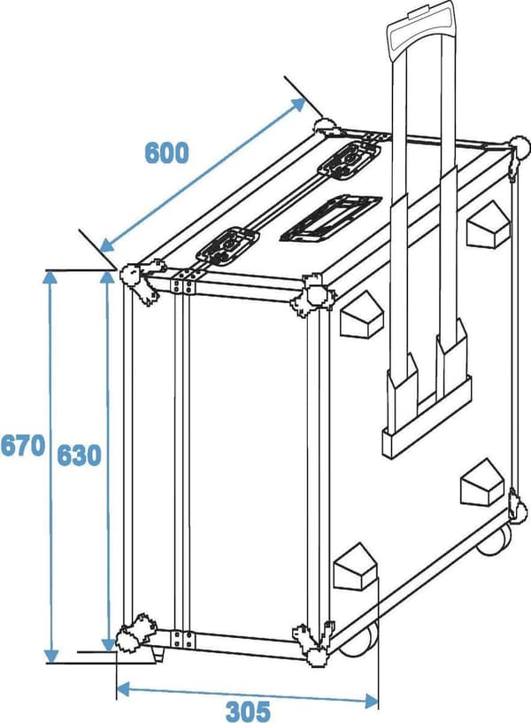 Transporttaske til 2x TS-150/TS-7/TS-255 (31000610)