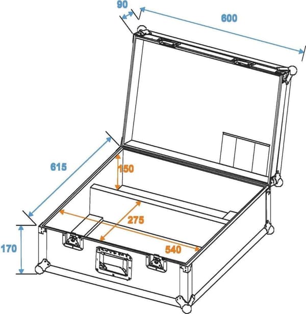 Transporttaske til 2x TS-150/TS-7/TS-255 (31000610)