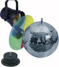 Pikkukuva 3 / 3: Eurolite Mirror pallosetti 30cm neulapisteellä Monivärinen (50101860)