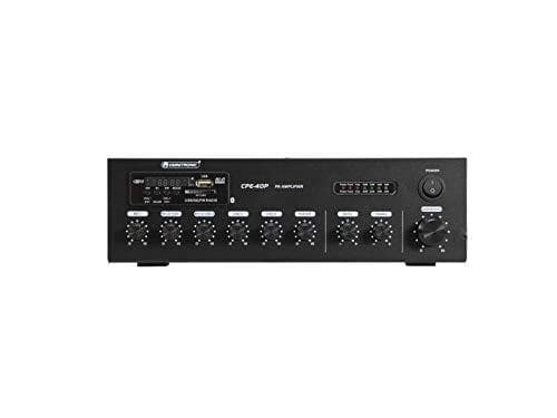 OMNITRONIC CPE-40P ELA blandningsförstärkare med MP3-spelare & IR FB, Bluetooth, 40 Watt RMS