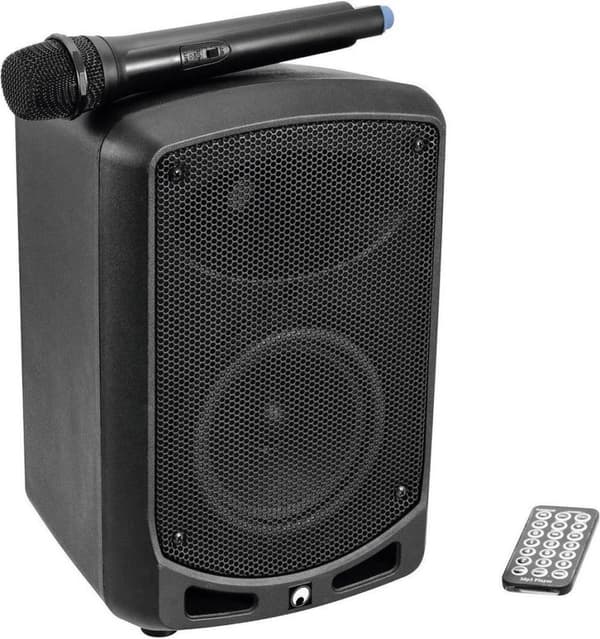 Omnitronic WAMS-65BT - Mobil PA Højttaler - 1 stk - Sort