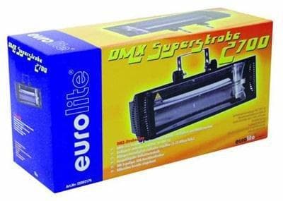 Eurolite Superstrobe 2700 - Svart - 230V - 50Hz - 5kg - 240x460x140mm (52202176)