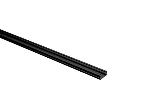 EUROLITE U-profil 20mm til LED-strimmel sort 2m (51210970)