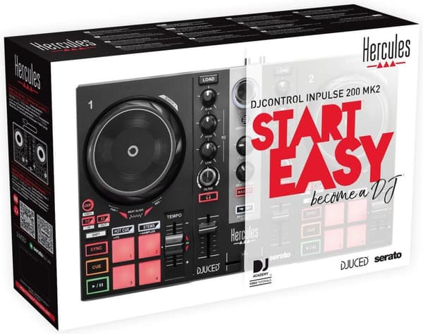 Mikseriohjain Hercules DJ Control Inpulse 200MK2 vähittäismyynti (4780940)