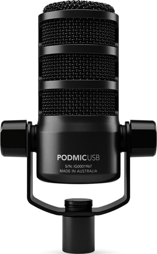 RØDE PodMic USB - Studiemikrofon - -57 dB - 20 - 20000 Hz - 460 ohm - 24 bit - 48 kHz (PODMICUSB)