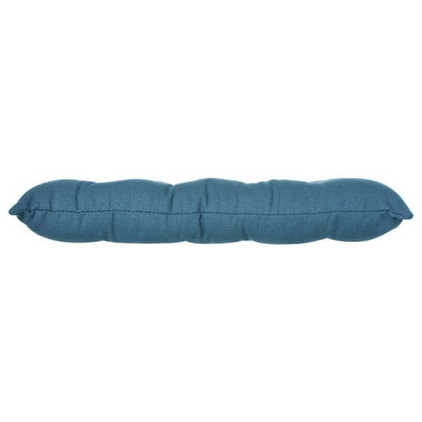 Stolsdyna med knutar 38 x 38 cm Atmosphéra - Ankblå