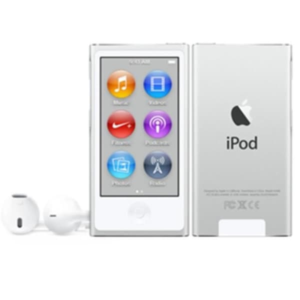 APPLE - APPLE MKN22QG/A APPLE IPOD NANO 16GB 8. Generation Silver MKN22QG/A- USED