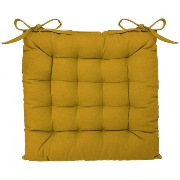 Stolsitskudde med knytband 38 x 38 cm Atmosphéra