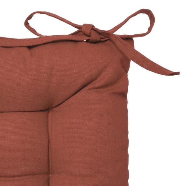 Stolsitskudde med knytband 38 x 38 cm Atmosphéra