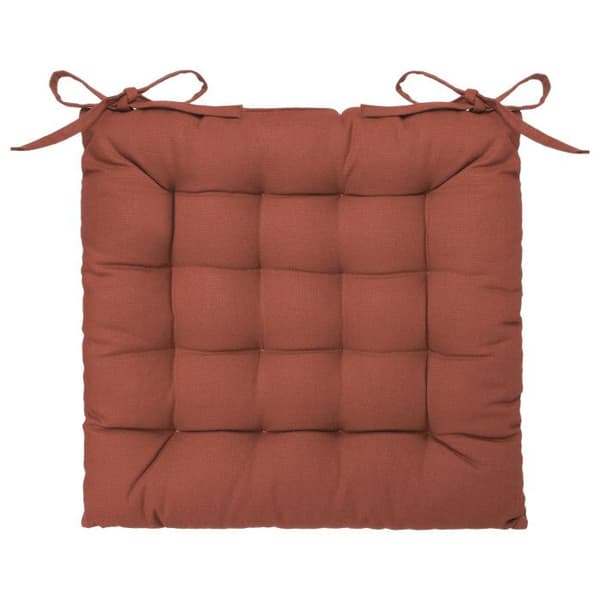 Stolsitskudde med knytband 38 x 38 cm Atmosphéra