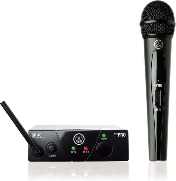 AKG WMS 40 Mini Vocal / ISM 2 (864,375 MHz) - Trådlöst system med handhållen