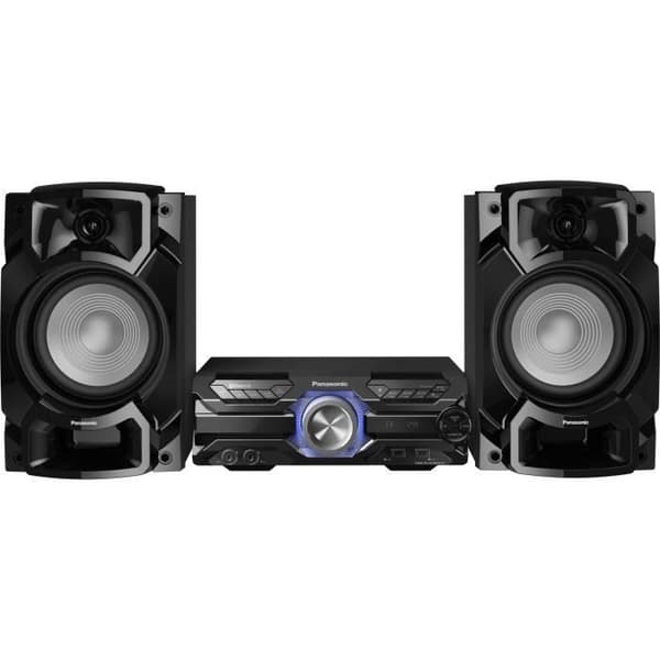 PANASONIC AKX520 - Mini kompakt Hi-fi-system - Bluetooth - 450W - Karaoke-funktion, dubbel USB Svart