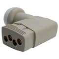 Miniatyrbillede 3 af 5: Triax Universal Quad 4 udgang, 4 dele. TQD 404 guld (304874)