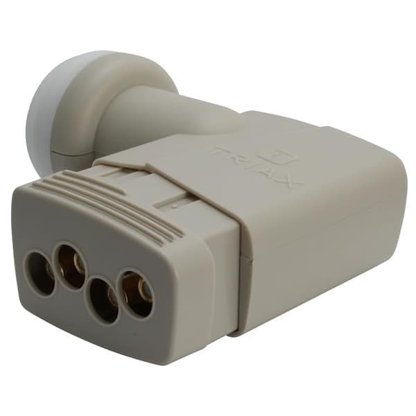 Triax Universal Quad 4 udgang, 4 dele. TQD 404 guld (304874)