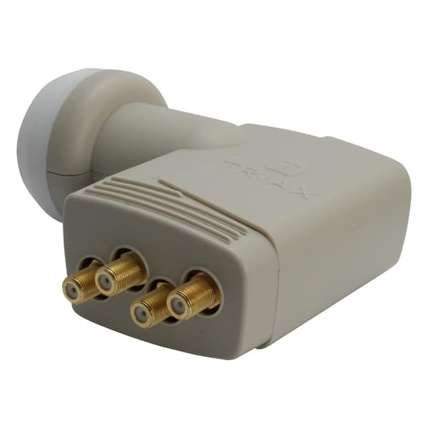 Triax Universal Quad 4 udgang, 4 dele. TQD 404 guld (304874)