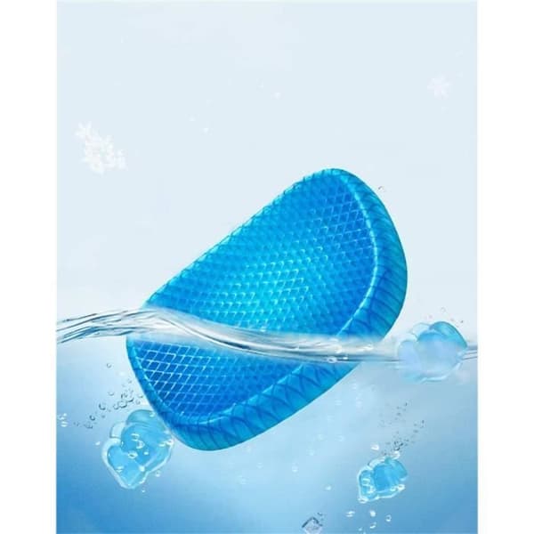 RAILONCH Summer Cool Andas Ortopedisk Gel Sittdyna Avlastar Ischias kontorsbil Rullstol A119