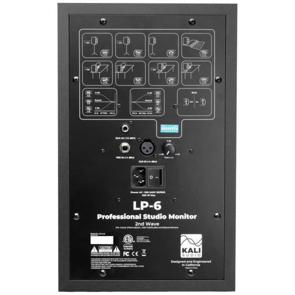 Kali Audio LP-6 2nd Wave Active monitorhögtalare 16,51 cm 6,5 tum 40 W 1 st(s)
