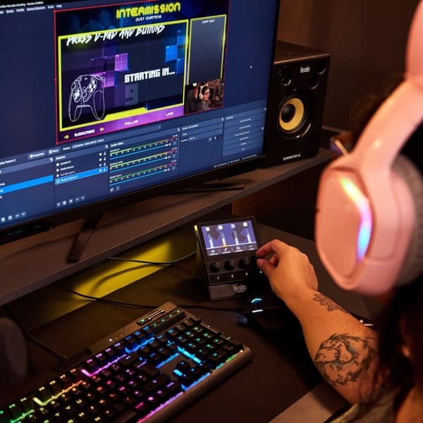 Hercules Stream 100 - Svart - 4 knappar - Windows 10 - Windows 11 - 110 mm - 113 mm - 90 mm (4780933