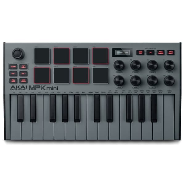 Ohjain Akai MPK Mini MK3 Grey MIDI
