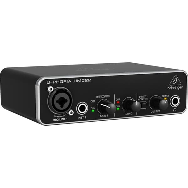 Audio käyttöliittymä Behringer UMC22