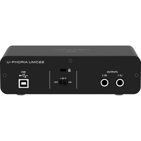 Audio käyttöliittymä Behringer UMC22