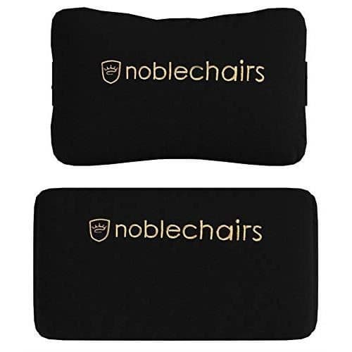noblechairs Epic-Icon-Hero Gaming Chair Kuddset - Svart-Guld