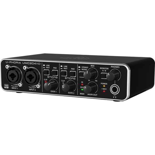 Audio käyttöliittymä Behringer UMC204HD