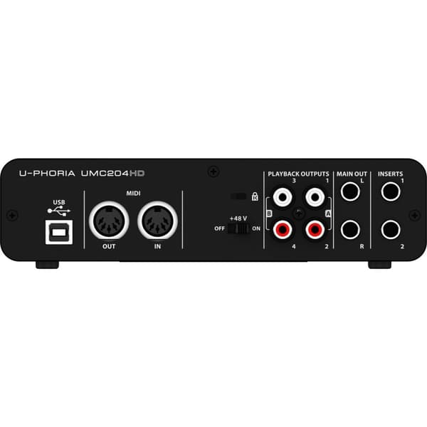 Audio käyttöliittymä Behringer UMC204HD