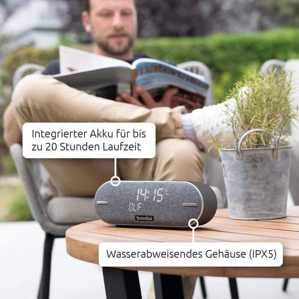 Högtalare - retur Technisat - DIGITRADIO BT 2 - (Schwarz, Dab, UKW, Bluetooth)