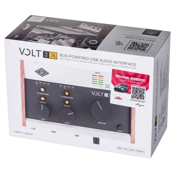 Audio käyttöliittymä Universal Audio UA VOLT 276