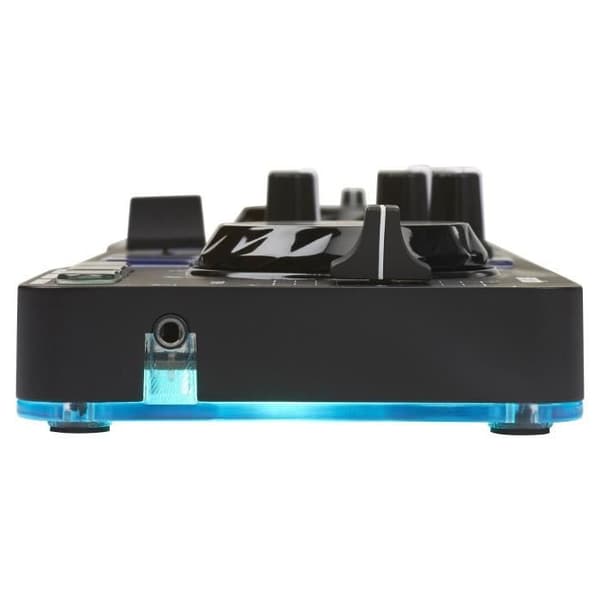 HERCULES DJ CONTROL STARLIGHT - Bärbar DJ-kontroll med USB-port - 2 kanaler - 8 pads - Inbyggd ljudkort - Serato DJ Lite ingår