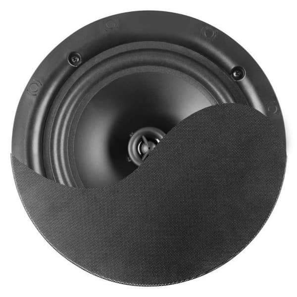 Power Dynamics NCSP6B Takmonterad högtalare 100V 6.5" 30 Watts – Svart, Metallgaller, Högtalare med snabbfäste
