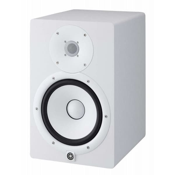YAMAHA HS8 White Edition - Förstärkt studiohögtalare - Högpresterande 120W dubbelförstärkning - Frekvenser 38Hz - 30kHz