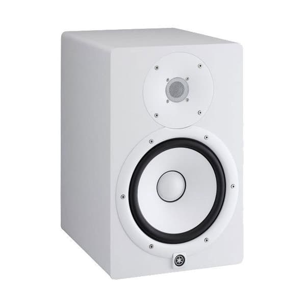 YAMAHA HS8 White Edition - Förstärkt studiohögtalare - Högpresterande 120W dubbelförstärkning - Frekvenser 38Hz - 30kHz
