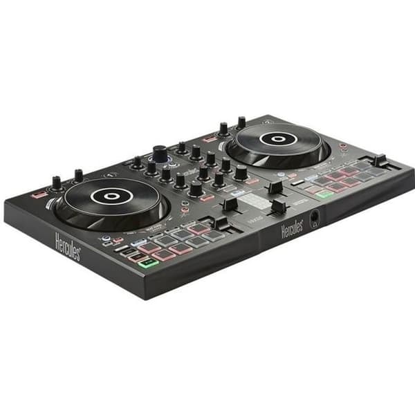 HERCULES InPulse 300 - USB DJ-controller - 2 spår med 16 kuddar och ljudkort