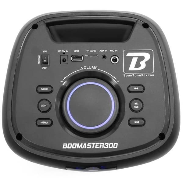BoomTone DJ BOOMaster 300 Förstärkt Högtalare