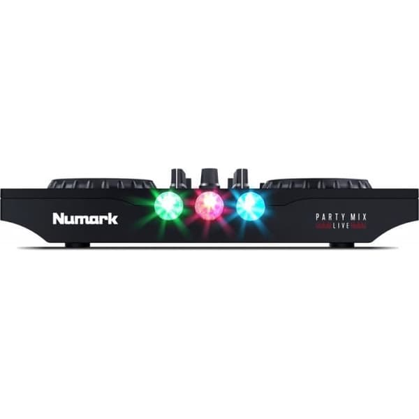 Numark PARTYMIXLIVE - 2-vägs USB DJ Controller med högtalare