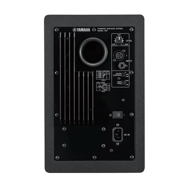 YAMAHA HS7 - Förstärkt studiohögtalare - Högpresterande 95W dubbelförstärkning - Frekvenser 43Hz - 30kHz